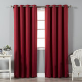 Red Trellis Curtains Wayfair