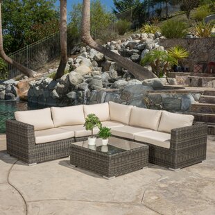 Coast 11 Piece Rattan Sectional Seating Group with review