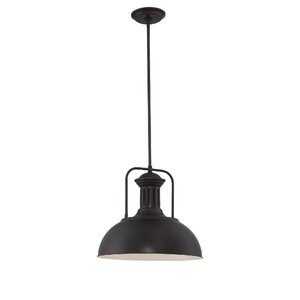 Cynitria 1-Light Metal Shade Mini Pendant