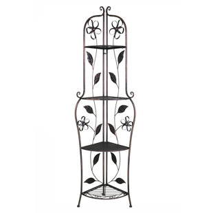 Go to store & view more images Winston Porter Essexville Ribbon Steel Baker's Rack