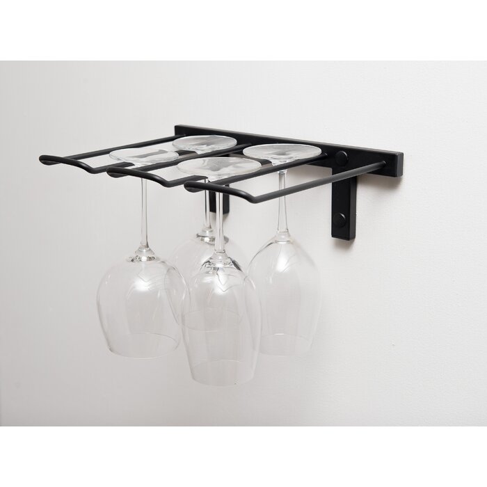 Stemware Wall Mounted Wine Glass Rack