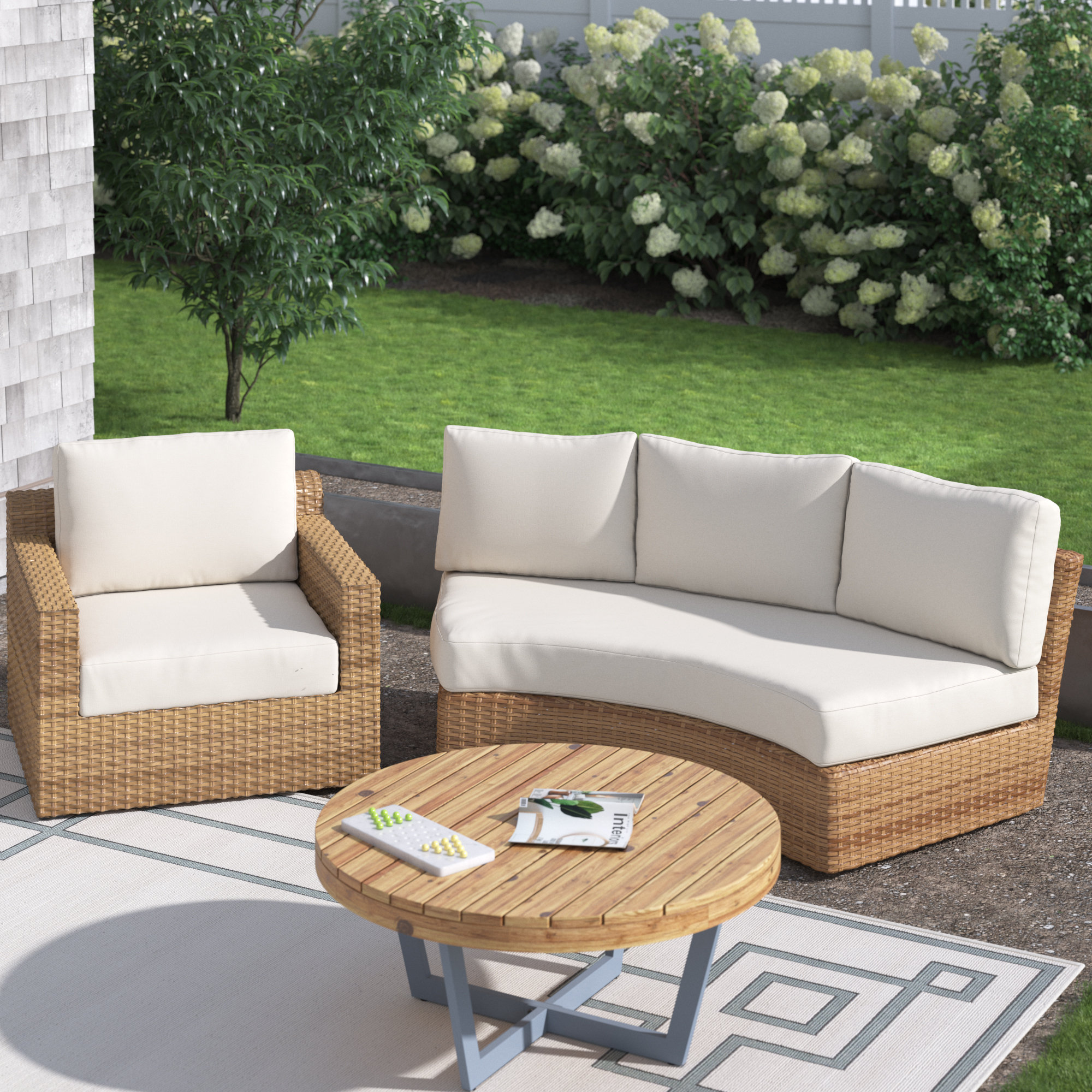 outdoor rattan cushion covers