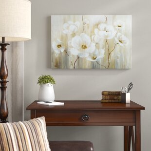 Shimmering Blossoms Painting Print on Wrapped review