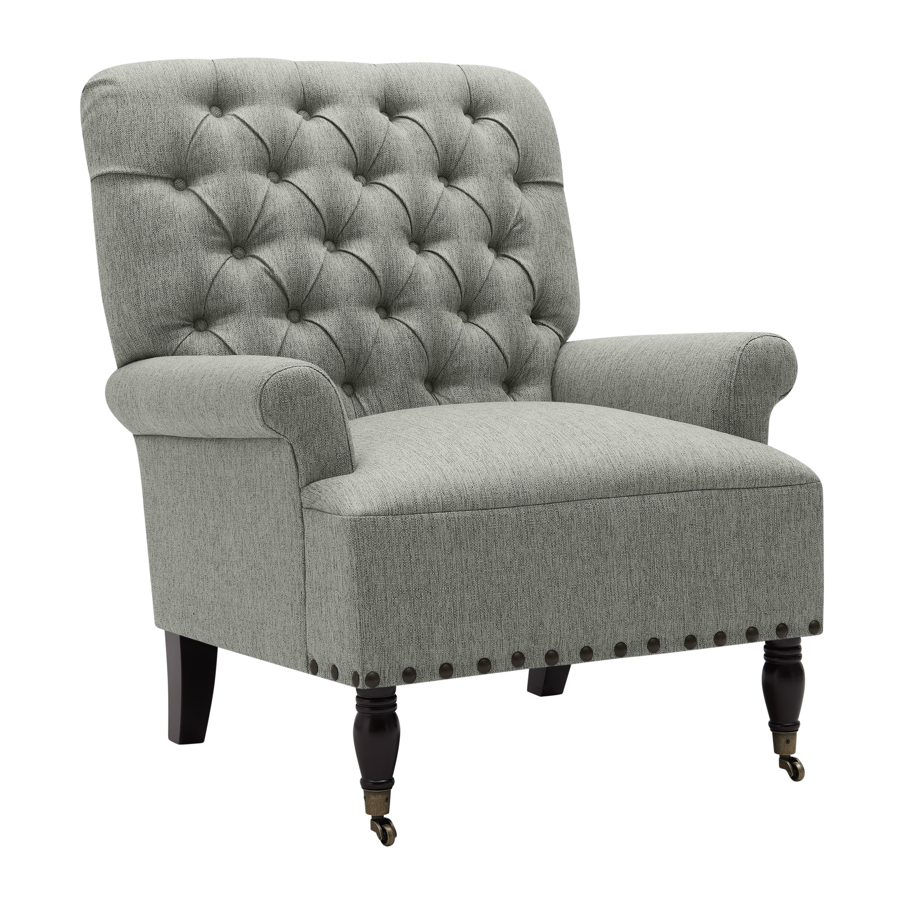 Alcott Hill Exmouth On Tufted Armchair Reviews Wayfair Exmouth On Tufted Armchair