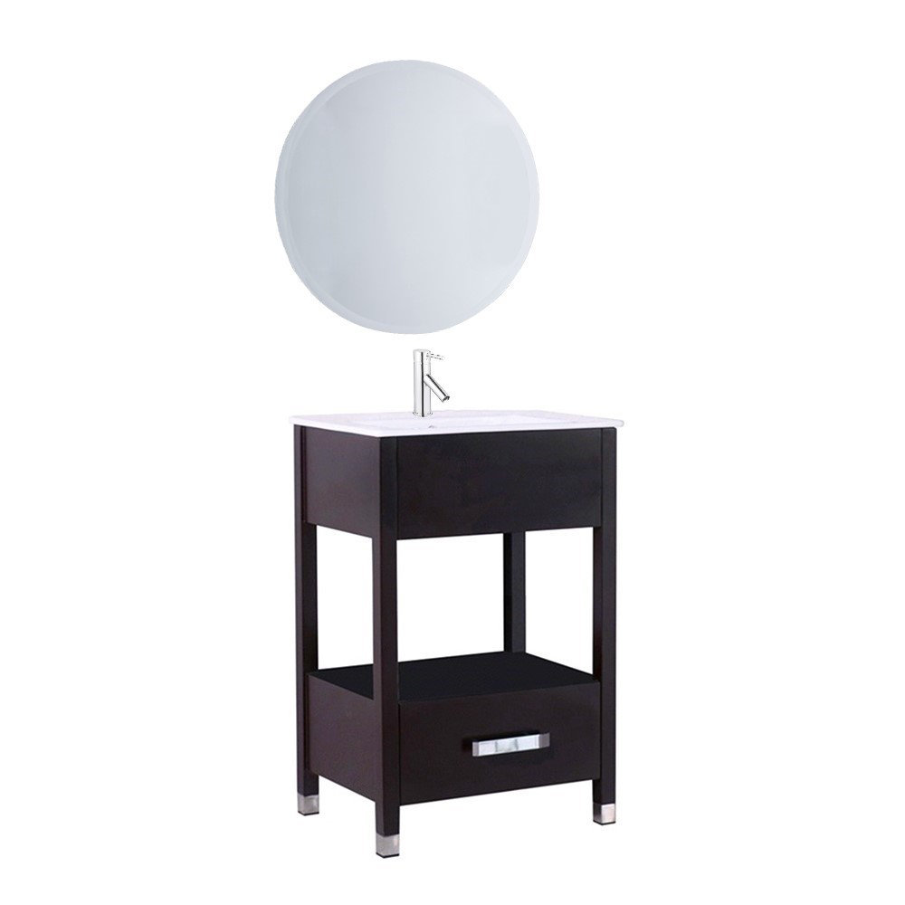 Bellaterra Home 24" Single Bathroom Vanity Set Wayfair