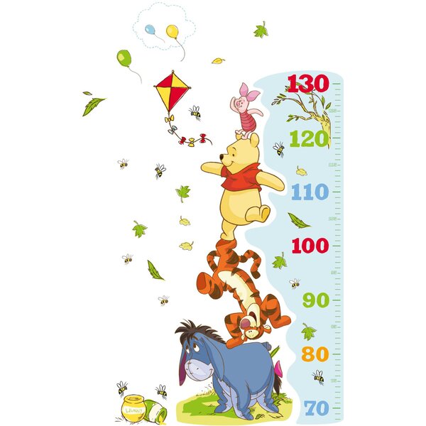 Disney Winnie The Pooh Growth Chart Wall Sticker Wayfair.co.uk