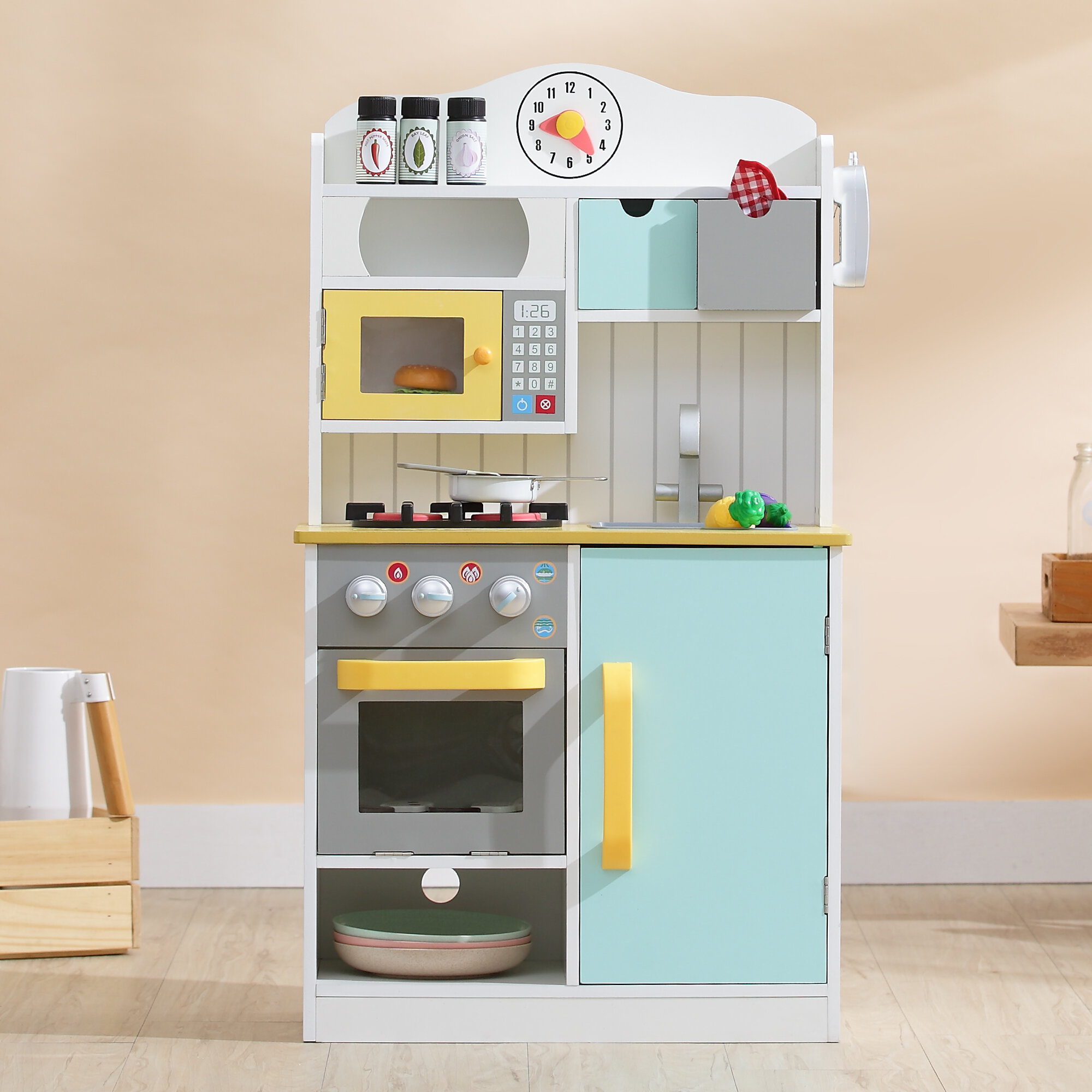 In Stock Play Kitchen Sets 