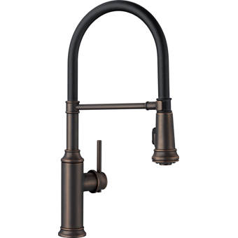 Blanco Meridian Semi Pro Pull Down Single Handle Kitchen Faucet