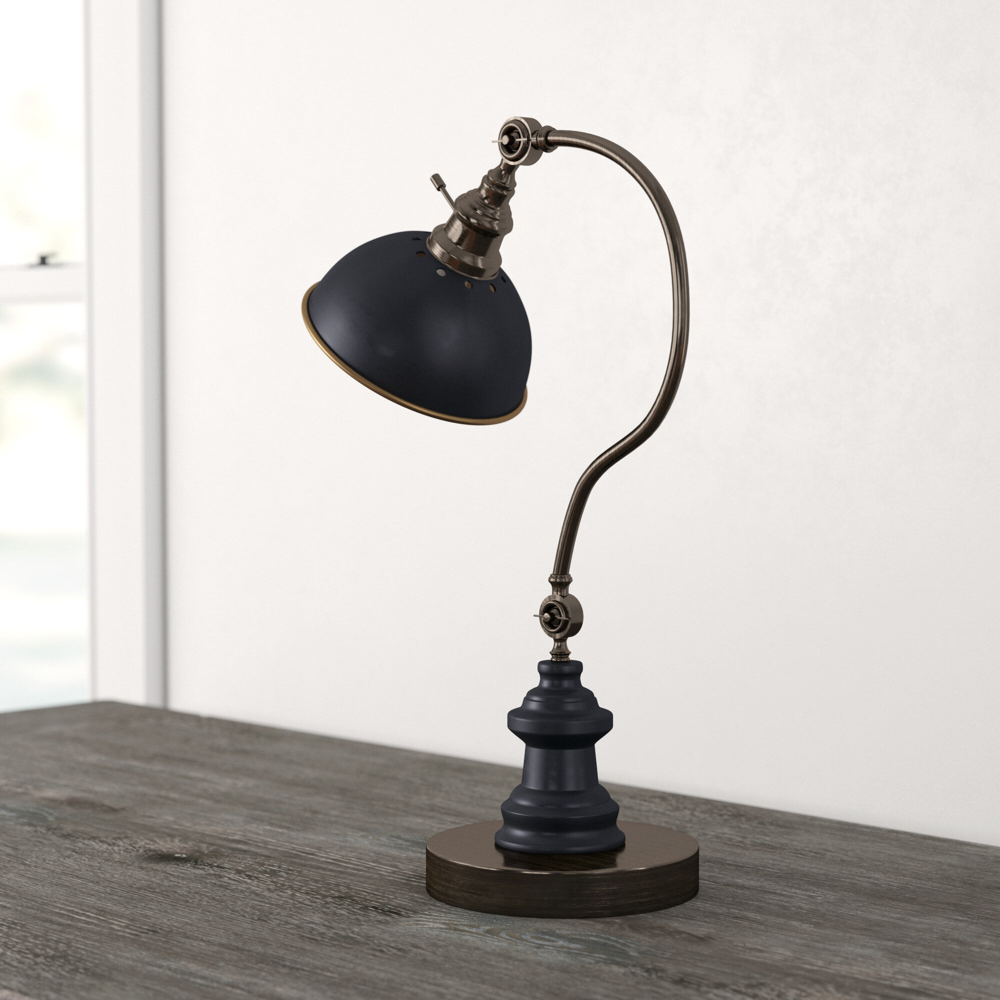 gooseneck bedside lamp