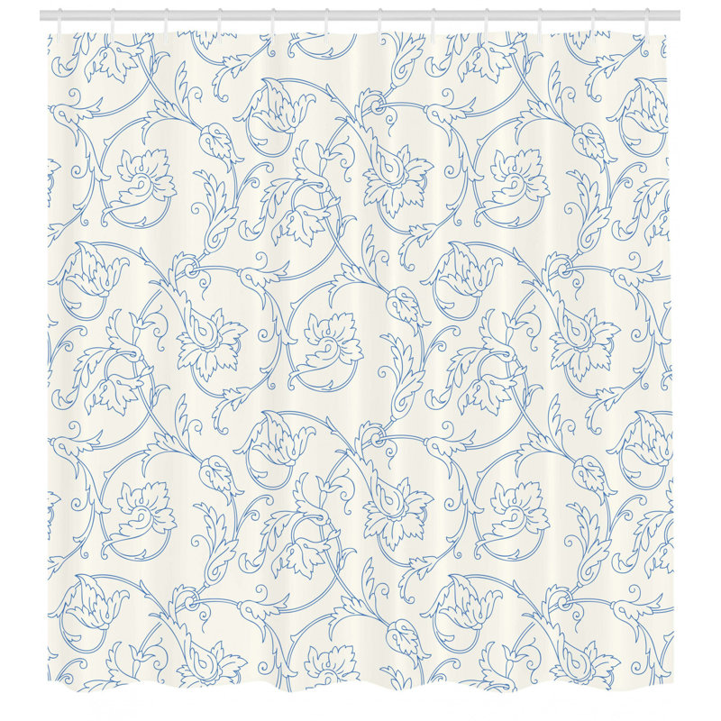 Ronlad 18 Piece Shower curtain set with Geometric design Made of 100/%polyester.