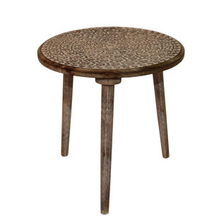 Kellyville Antique End Table by Bungalow Rose Best Choices
