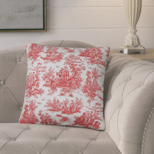 Red Toile Throw Pillows You Ll Love In 2020 Wayfair