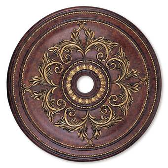 Sterling Walnut Ceiling Medallions Minka Aire Cm7022 Stw