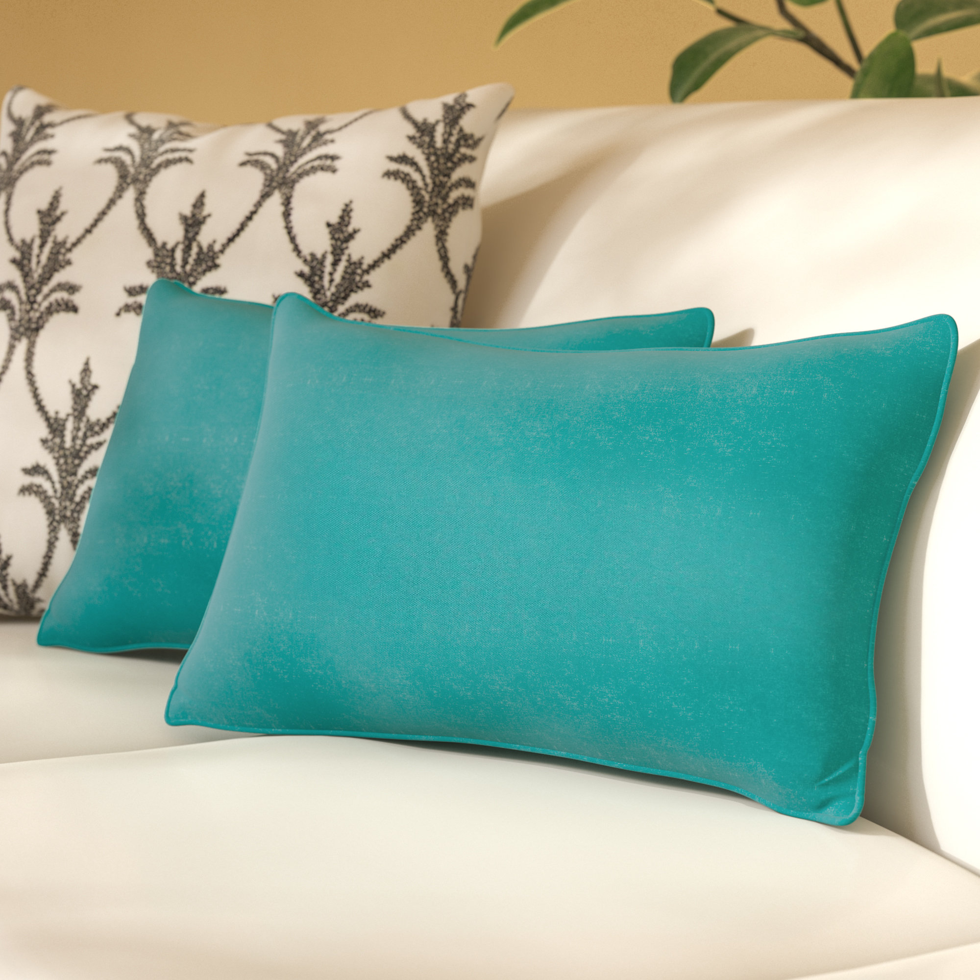 Darby Home Co Paschall Lumbar Pillow Reviews Wayfair