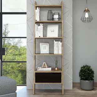 Mylah Leaning Ladder Bookcase By Union Rustic