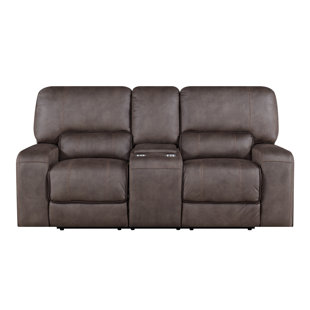 Go to store & view more images Latitude Run Casilla Console Power Reclining Loveseat