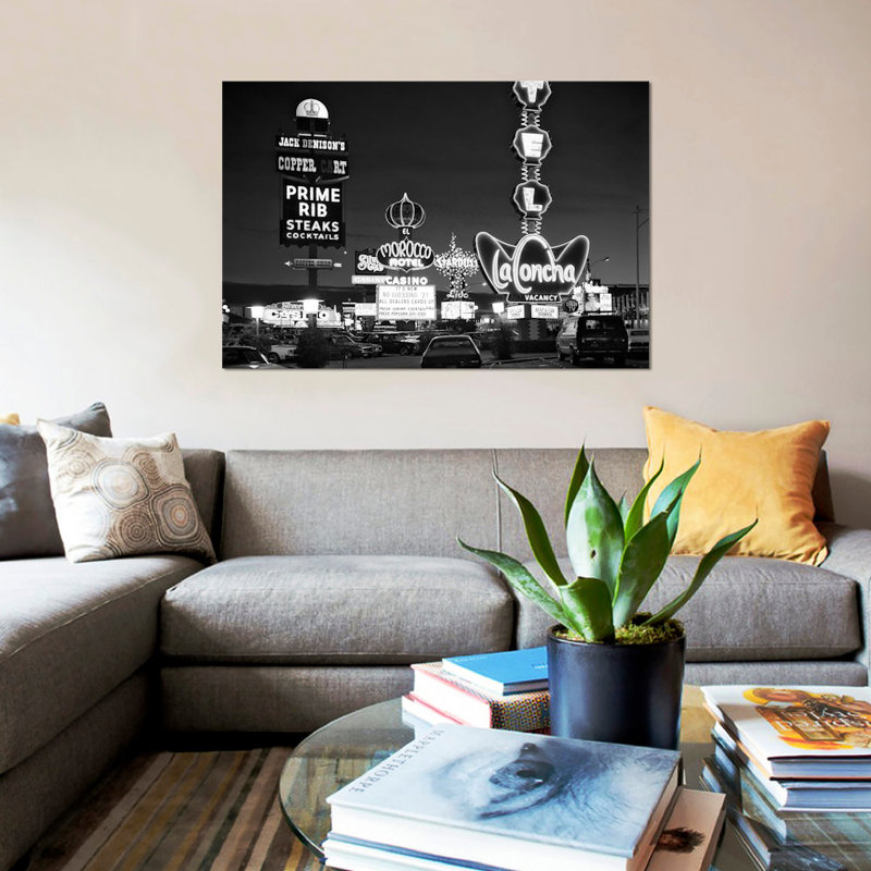 East Urban Home 1980s Night Neon On The Strip For El Morocco La