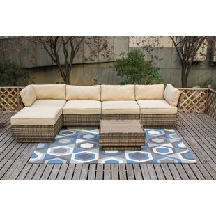 Alani 6 Piece Sectional Sofa Set with Cushions
