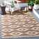 Union Rustic Abbigail Brown Indoor/Outdoor Rug & Reviews | Wayfair