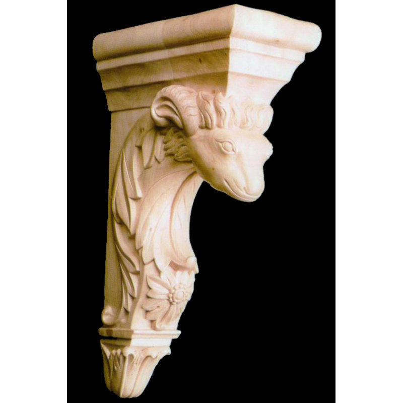 Alston Inc Ram Head 13 H X 3 3 4 W X 8 D Corbel Wayfair