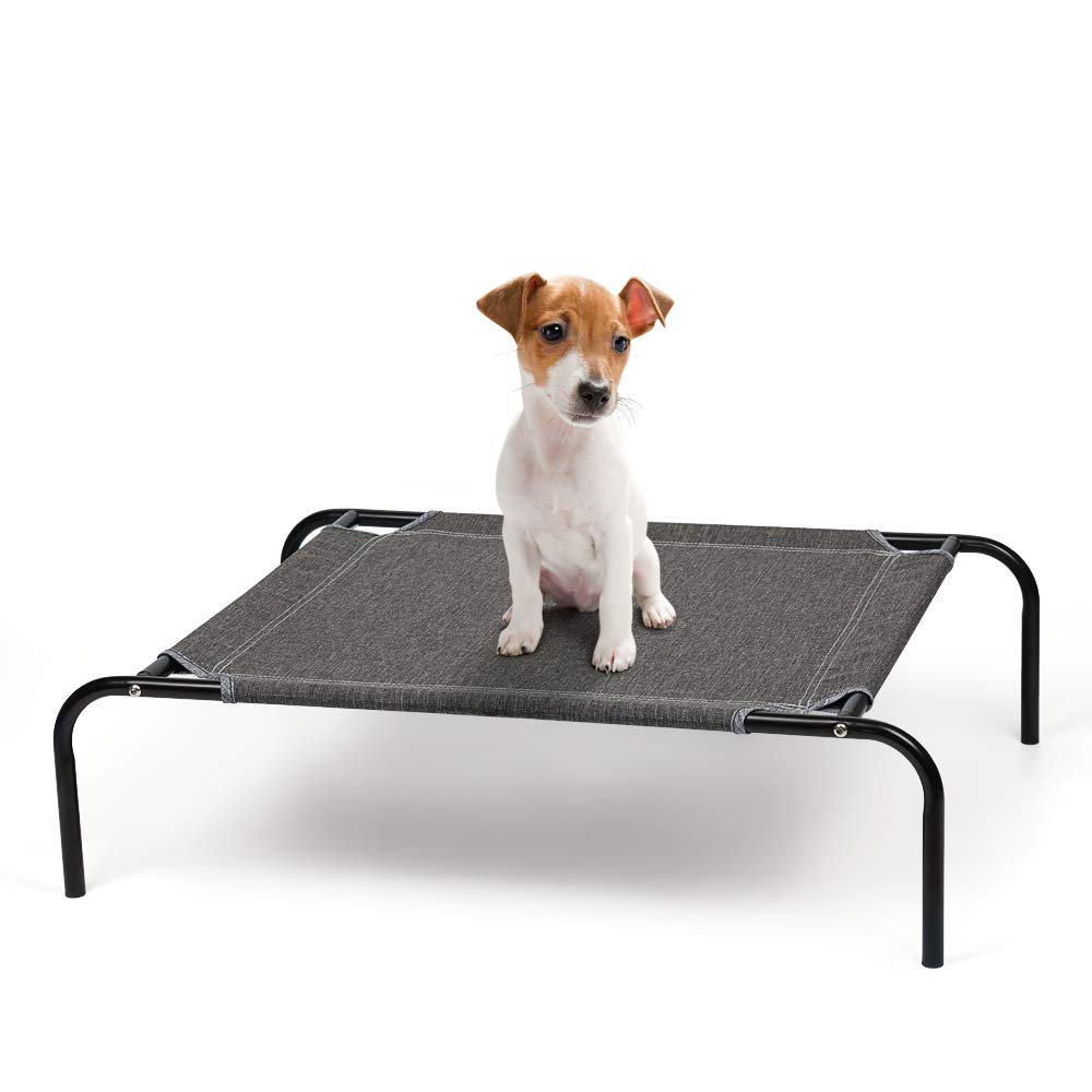 elevated small dog bed