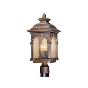 Best Browner Outdoor 3-Light Lantern Head By Fleur De Lis Living Outdoor Lighting Browner Outdoor 3-Light Lantern Head By Fleur De Lis Living Outdoor Lighting