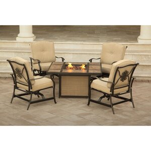 Lauritsen 5 Piece Conversation Set with Cushions