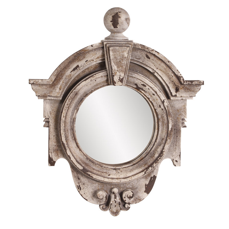 Rustic Stone Mirror