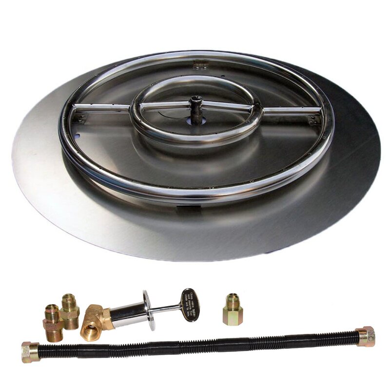 Etco Pan Ring Pro Kit Ng Fire Pit Burner Wayfair Ca