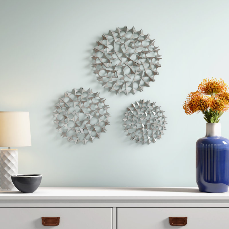Hendon Piece Metal Wall Decor Set Reviews Joss Main
