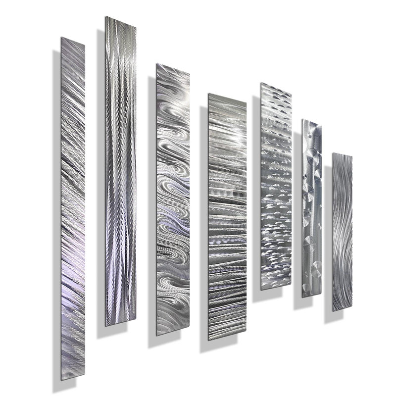 Orren Ellis Divided Unison By Jon Allen 7 Piece Painting Print Set On Metal Wayfair