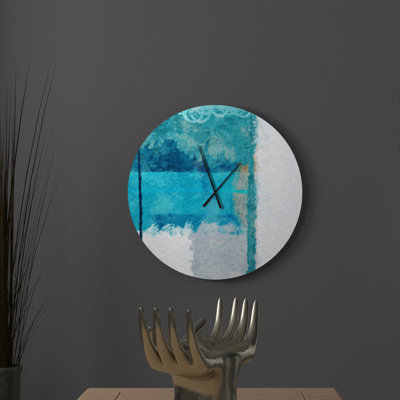 Latitude Run Brendel Wall Clock Latitude Run Size Large From Wayfair North America Shefinds