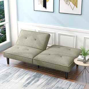 Grey Details about   Mid Century Sofa Vintage Tufted Couch with Natural Wood Frame and Legs 