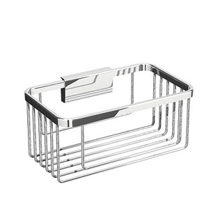 Wandmontierte Duschablage aus Messing von Bravat