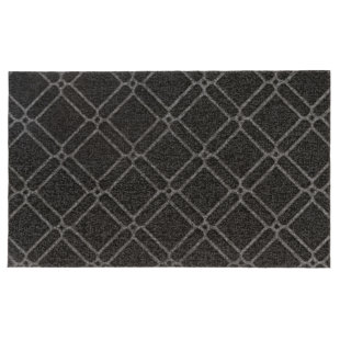 HUGS IDEA Sand Beach Doormat Low Profile Welcome Starfish Mat Indoor Rug for Kitchen Living Room Bedroom