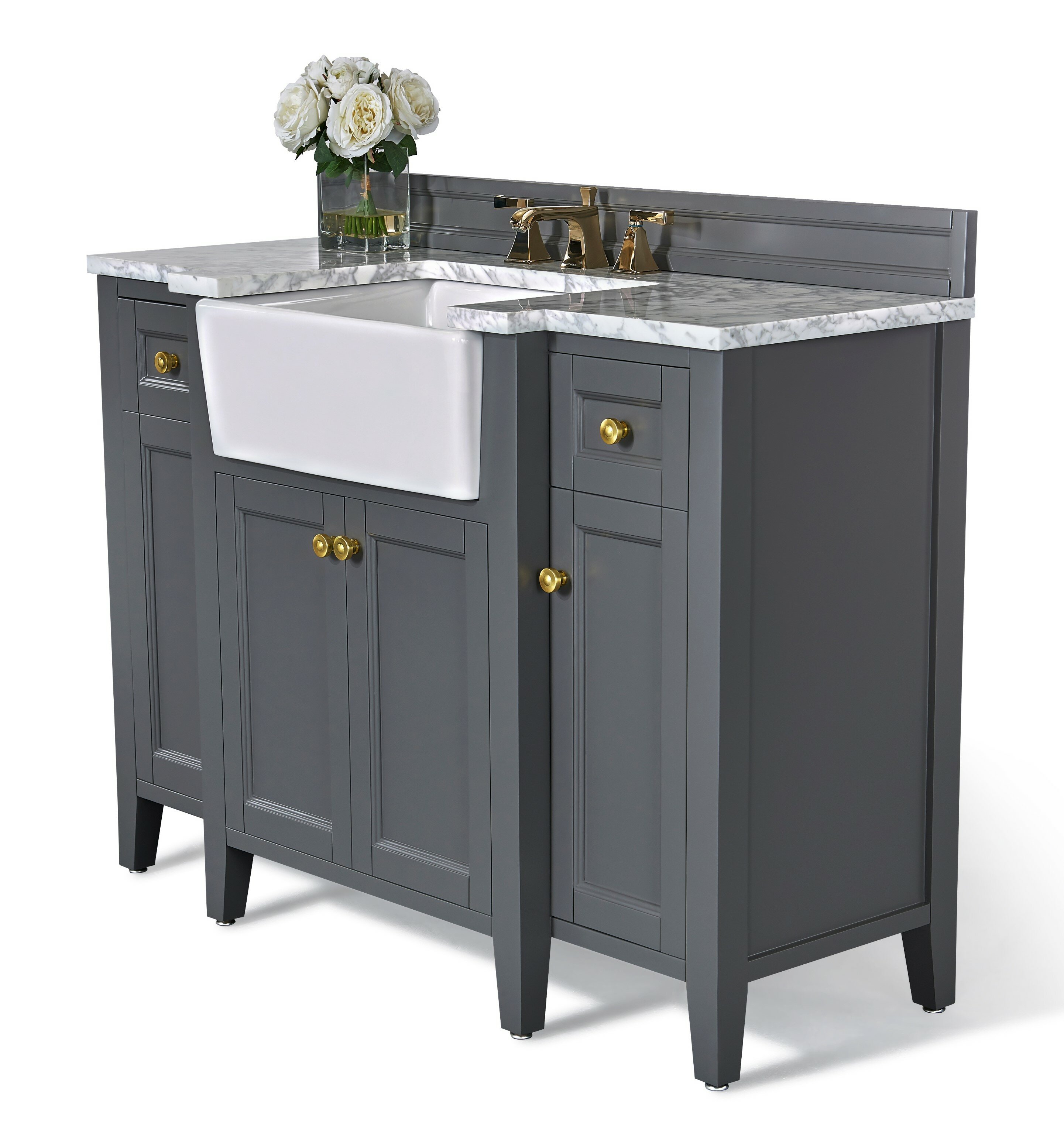 Manning 48 Single Bathroom Vanity Set Reviews Birch Lane