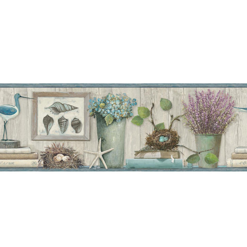 York Wallcoverings Coastal Treasures 15 L X 9 W Wallpaper Border Wayfair
