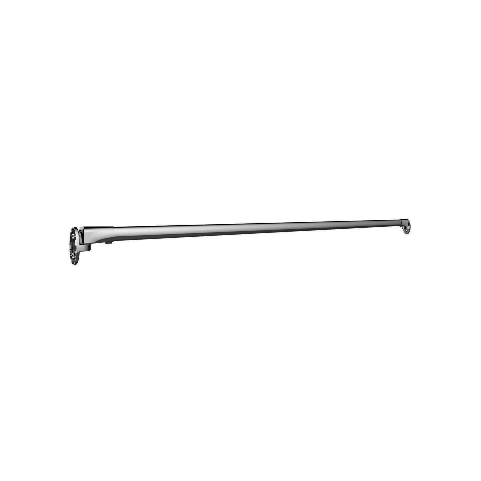 Preferredbathaccessories 60 Straight Fixed Shower Curtain Rod