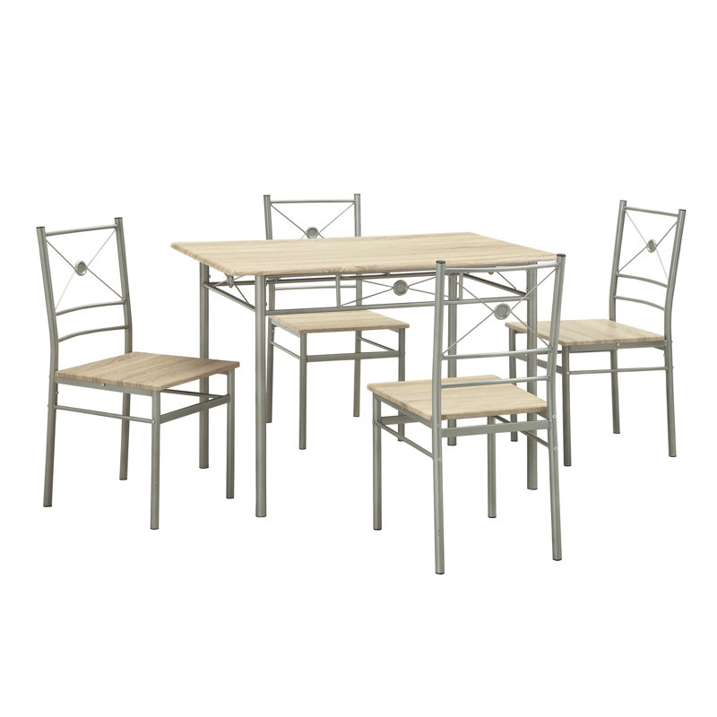 Andover Mills Kieffer 5 Piece Dining Set Reviews Wayfair Andover Mills Kieffer 5 Piece Dining