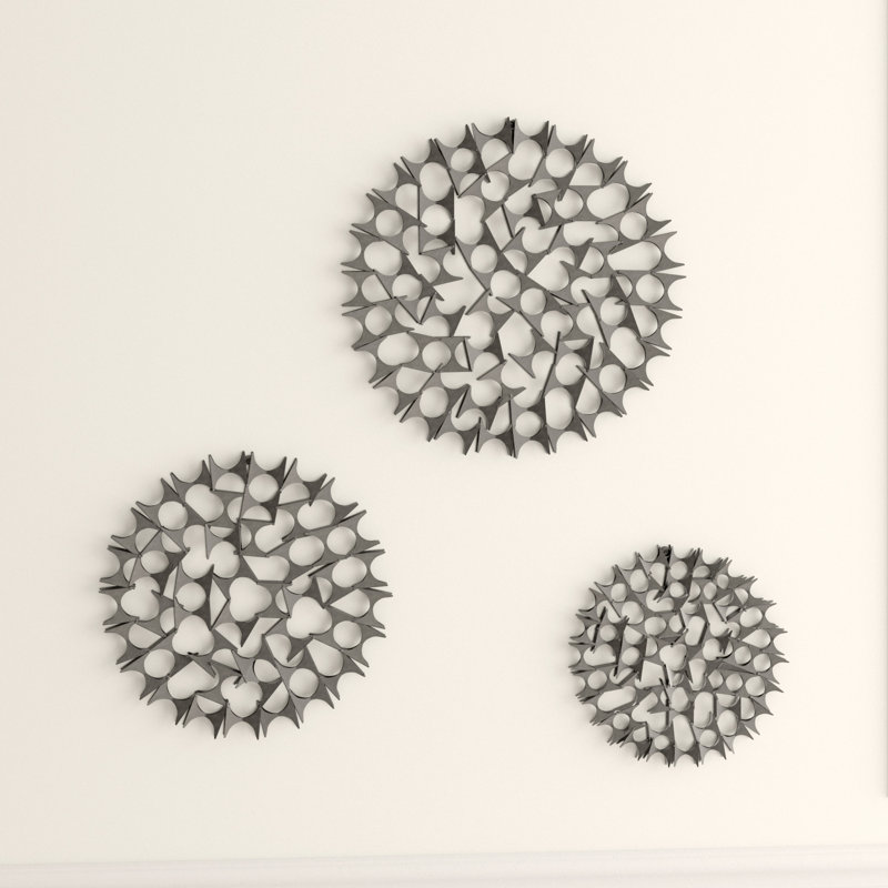 Hendon Piece Metal Wall Decor Set Reviews Joss Main