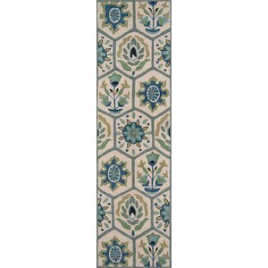 Aliyah Hand-Tuftedu00a0Blue Area Rug