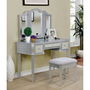 Flatt Vanity Set with Mirror