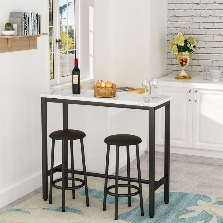 wayfair bar table and stools