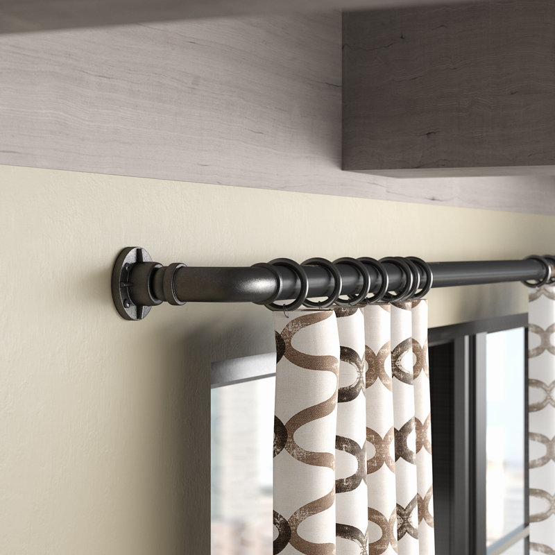 Williston Forge Lovina Wrap Curtain Single Rod Reviews Wayfair