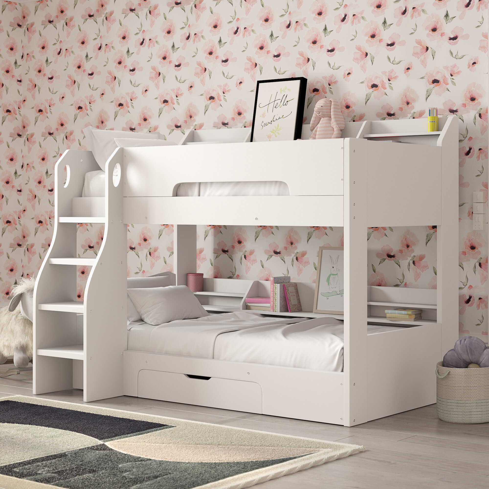 drawer bunk bed