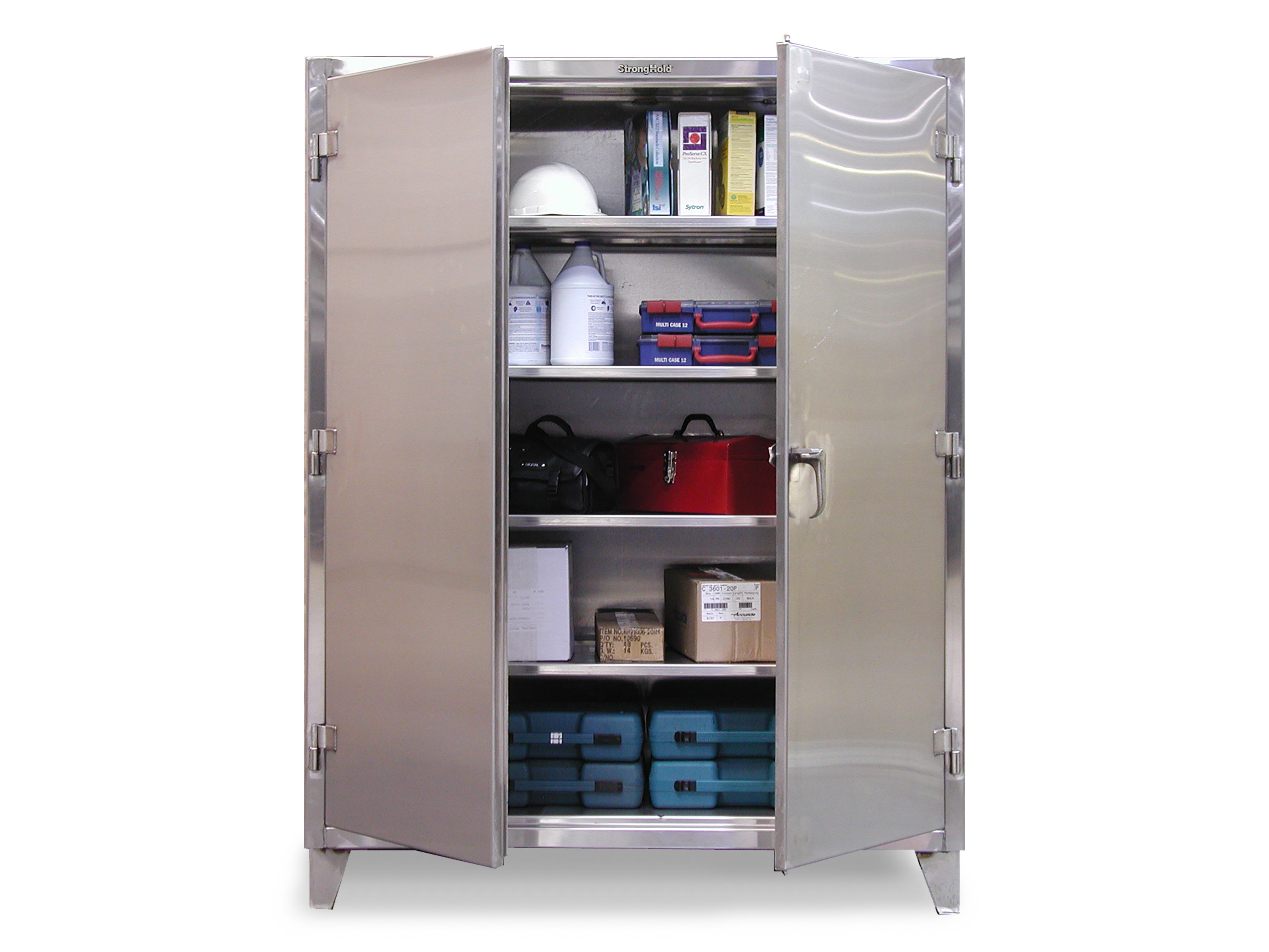 Strong Hold Products 78 H X 60 W X 24 D 2 Door Storage Cabinet