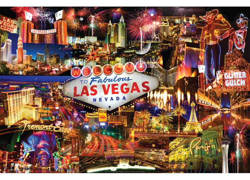Ebern Designs Las Vegas Collage Of Photographs And Landmarks