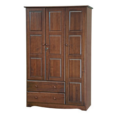 Farmhouse Rustic Armoires Wardrobes Birch Lane