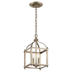Celestine 2-Light Metal Foyer Pendant