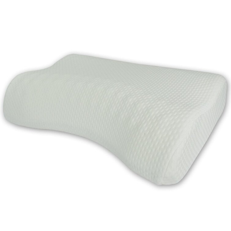 Anti Bacterial Bamboo Memory Foam Pillow Orthopaedic Firm Head Neck Back Support 